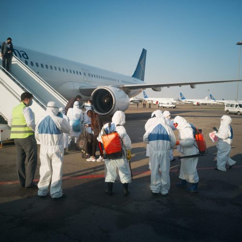 Об усилении санитарно-карантинного контроля на внутренних авиарейсах городов Нур-Султан и Алматы